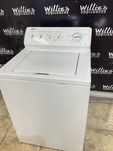 [97441] Kenmore Used Washer Top-load 27inches (White) 