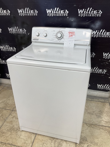 [97449] Maytag Used Washer Top-load 27inches (White)