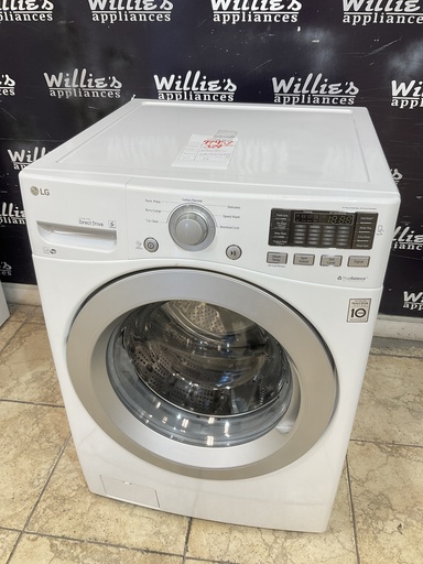 [97451] Lg Used Washer Front-load 27inches (White)