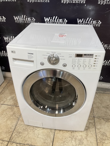 [97452] Lg Used Washer Front-load 27inches (White)