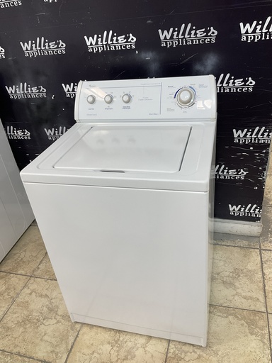 [97477] Whirlpool Used Washer Top-load 27inches (White) 