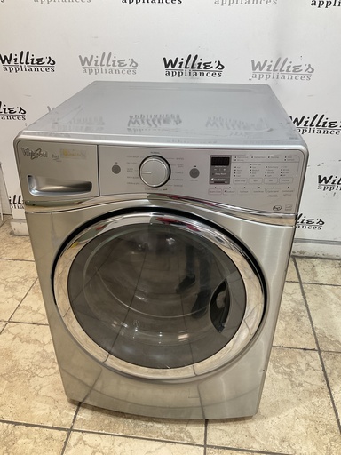 [97494] Whirlpool Used Washer Front-load 27inches (Grey) 
