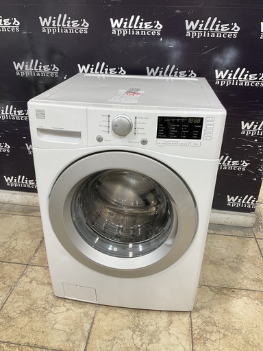 [97473] Kenmore Used Washer Front-load 27inches (White) 