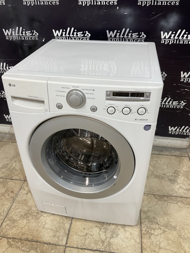 [97485] Lg Used Washer Front-load 27inches (White) 