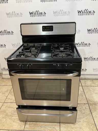 [97476] Frigidaire Used Natural Gas Stove 30inches (Stainless Steel) 