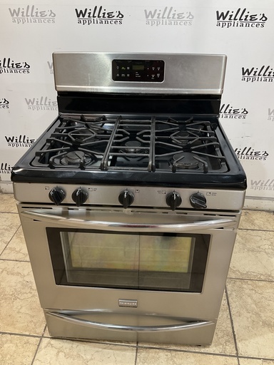 [97498] Frigidaire Used Natural Gas Stove 30inches (Stainless Steel) 