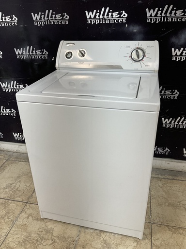 [97496] Whirlpool Used Washer Top-load 27inches (White) 