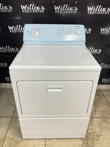 [97493] Kenmore Used Electric Dryer 220volts (30 AMP) 27inches {4 prong} (White)