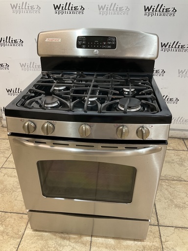 [97521] Ge Used Gas Propane Stove 30inches (Stainless Steel) 