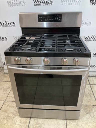 [97531] Samsung Used Natural Gas Stove 30inches (Stainless Steel)