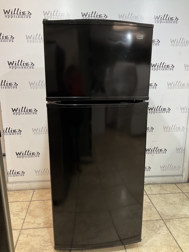 [97543] Maytag Used Refrigerator Top and Bottom 28x68 (Black)