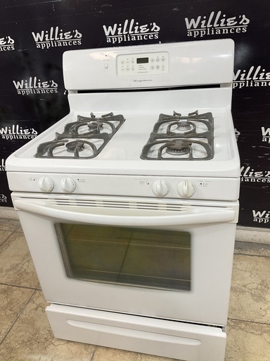 [97549] Frigidaire Used Natural Gas Stove 30inches (White) 