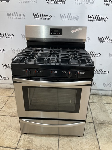 [97553] Frigidaire Used Gas Propane Stove 30inches (Stainless Steel)