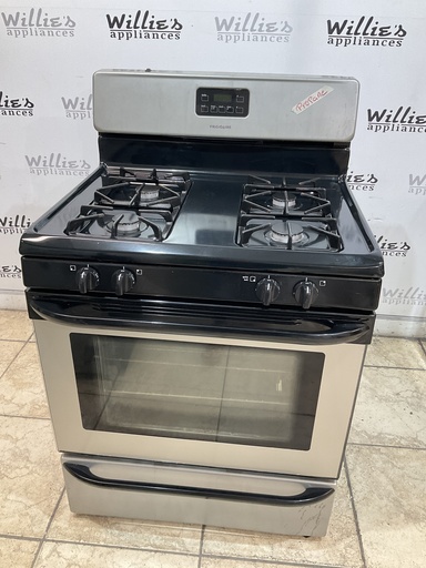 [97556] Frigidaire Used Gas Propane Stove 30inches (Stainless Steel)