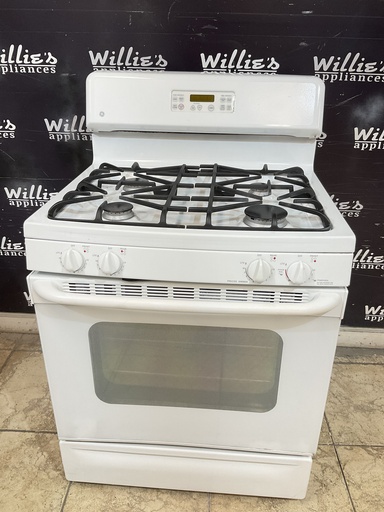 [97590] Ge Used Gas Propane Stove 30inches (White)