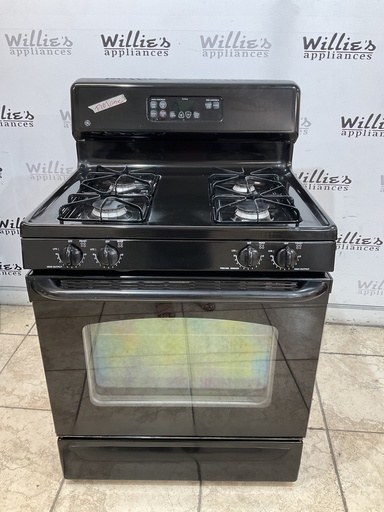[97597] Ge Used Gas Propane Stove 30inches (Black) 