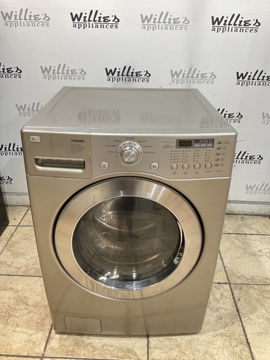 [97607] Lg Used Washer Front-load 27inches (Grey) 