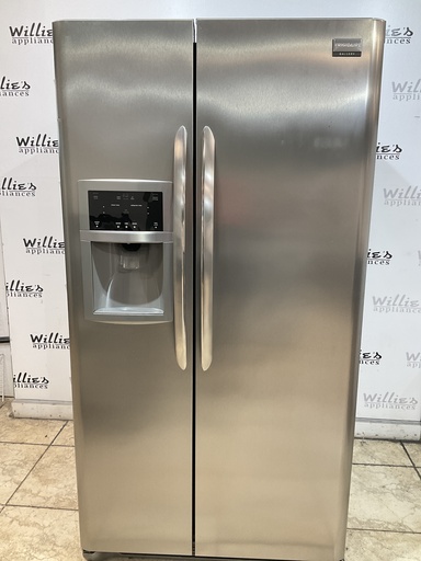 [97632] Frigidaire Used Refrigerator Side by Side 36x70 (Stainless Steel)