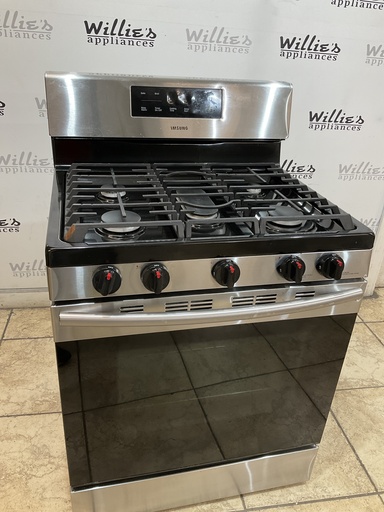 [97642] Samsung Used Natural Gas Stove 30inches (Stainless Steel) 