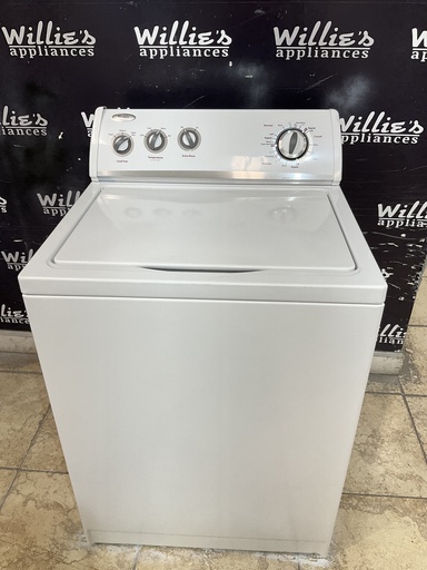 [97655] Whirlpool Used Washer Top-load 27inches (White) 
