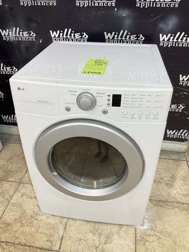 [97636] Lg Used Electric Dryer 220volts (30 AMP) 27inches {3 prong} (White) 