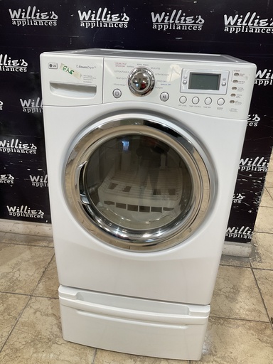 [97676] Lg Used Natural Gas Dryer 27inches (White)