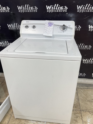 [97687] Kenmore Used Washer Top-load 27inches (White) 