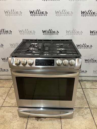 [97710] Lg Used Natural Gas Stove 30inches (Stainless Steel) 