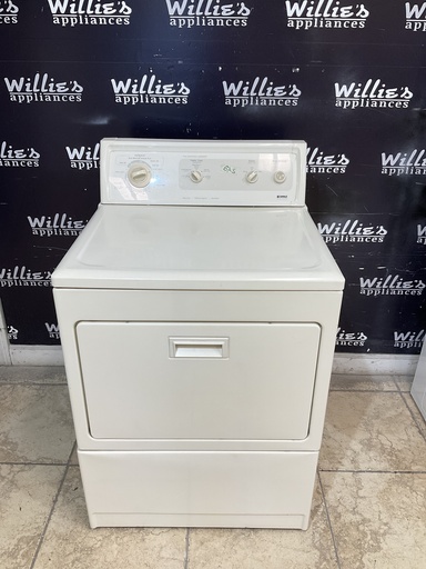 [97699] Kenmore Used Natural Gas Dryer 27inches (Bisque) 
