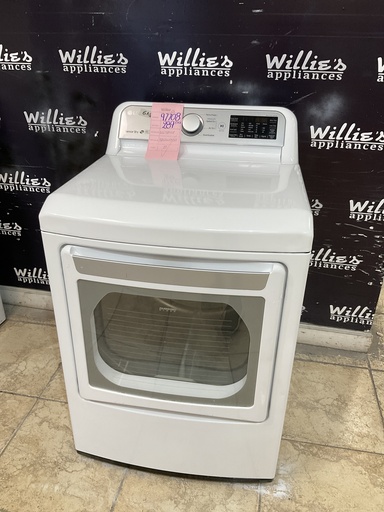 [97708] Lg Used Natural Gas Dryer 27inches (White)