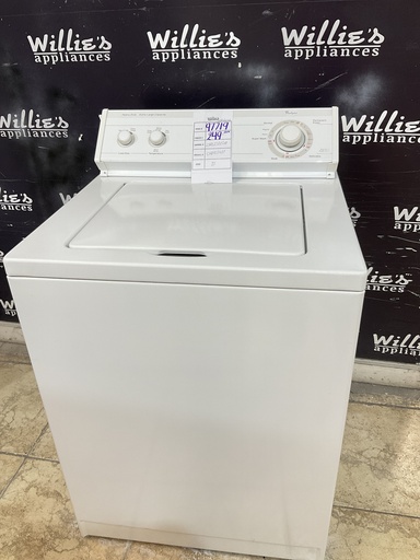[97719] Whirlpool Used Washer Top-load 27inches (White) 