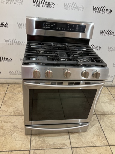[97731] Samsung Used Natural Gas Stove 30inches (Stainless Steel)