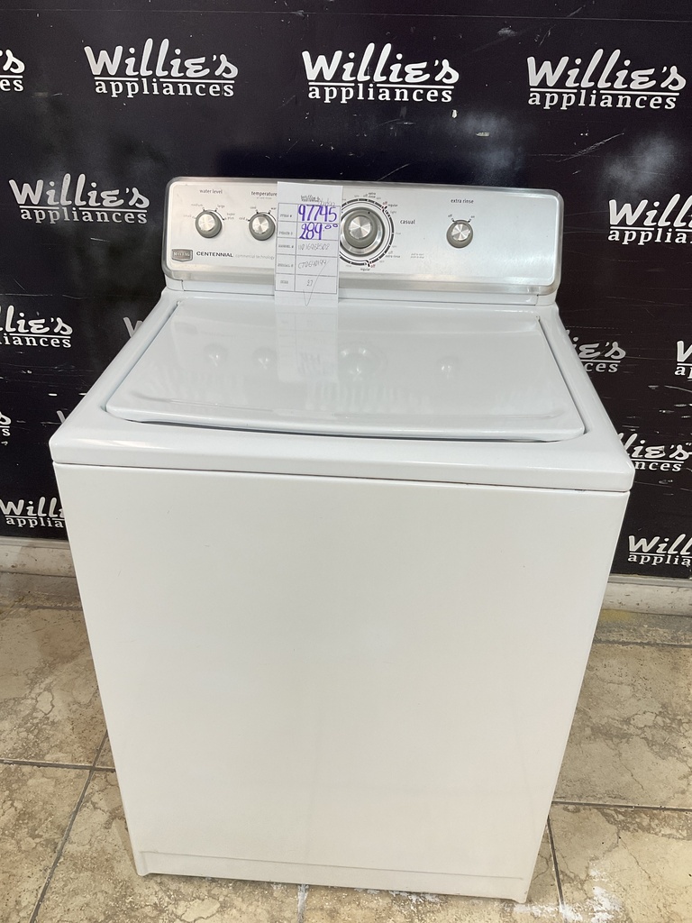Maytag Used Washer Top-load 27inches (White) 