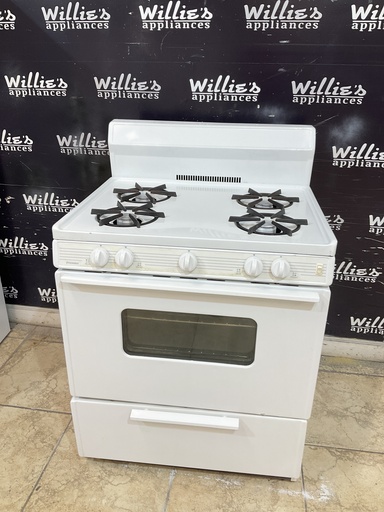 [97759] Premier Used Natural Gas Stove 30inches (White) 