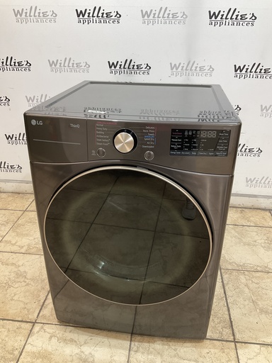 [97770] Lg Used Natural Gas Dryer 27inches (Dark Grey) 