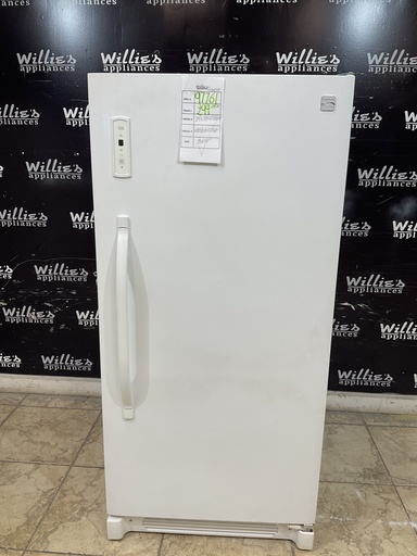 [97761] Kenmore Used Freezer Upright 28x59 1/2” (White) 