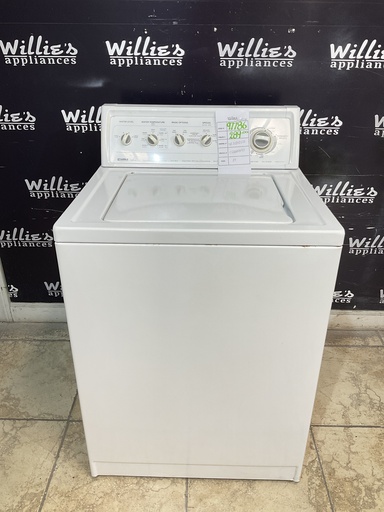 [97786] Kenmore Used Washer Top-load 27inches (White) 