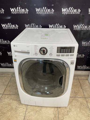 [97800] Lg Used Combo Washer/Dryer Front-Load 27inches (White) 
