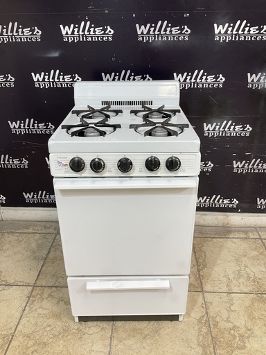 [97805] Premier Used Natural Gas Stove 20inches (White)