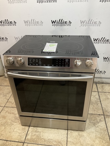 [97810] Samsung Used Electric Stove 220volts (40/50 AMP) 30inches {no cord} (Stainless steel) 