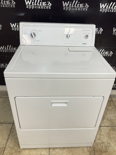 [97795] Kenmore Used Electric Dryer 220volts (30 AMP) 29inches {3 prong} (White) 