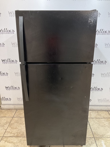 [97818] Kenmore Used Refrigerator Top and Bottom 30x65 1/2” 