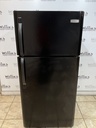 Frigidaire Used Refrigerator Top and Bottom 30x65 1/2” (Black) 