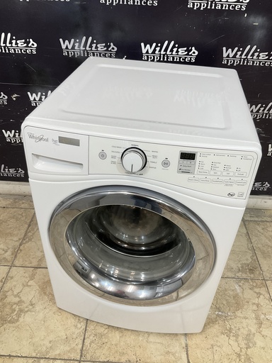 [97862] Whirlpool Used Washer Front-load 27inches (White) 