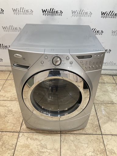 [97894] Whirlpool Used Washer Front-load 27inches (Grey) 