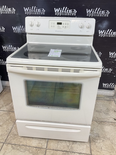 [97904] Frigidaire Used Electric Stove 220volts (40/50 AMP) 30inches {3 prong} (Bisque) 