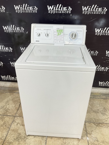 [97888] Kenmore Used Washer Top-load 24inches (White) 