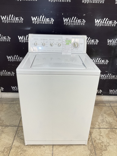 [97898] Kenmore Used Washer Top-load 27inches (White) 