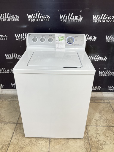 [97098] Ge Used Washer Top-lad 27inches (White) 