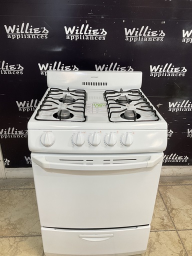 [97924] Hotpoint Used Natural Gas Stove 24inches (White) 